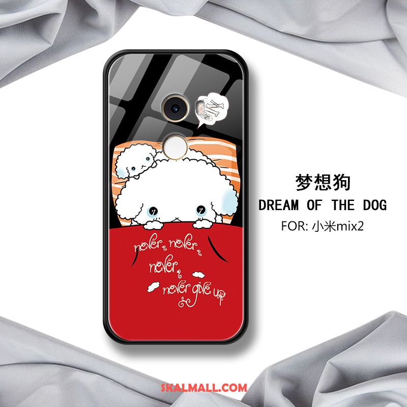 Xiaomi Mi Mix 2 Skal Kreativa Svart Silikon Trend Mobil Telefon Butik