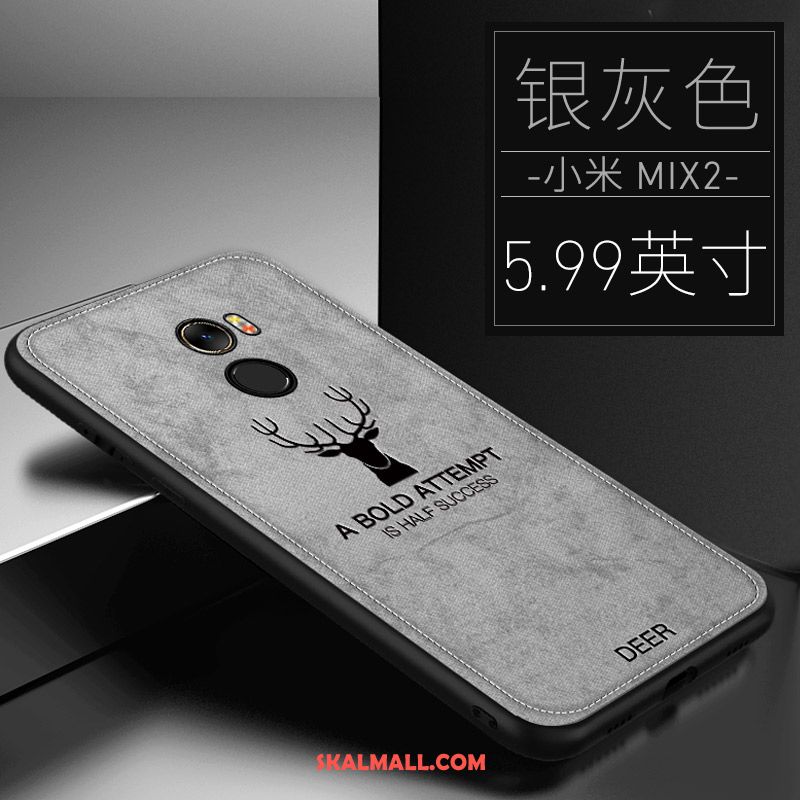 Xiaomi Mi Mix 2 Skal Mobil Telefon Blå Trend Varumärke Ny Nubuck Online