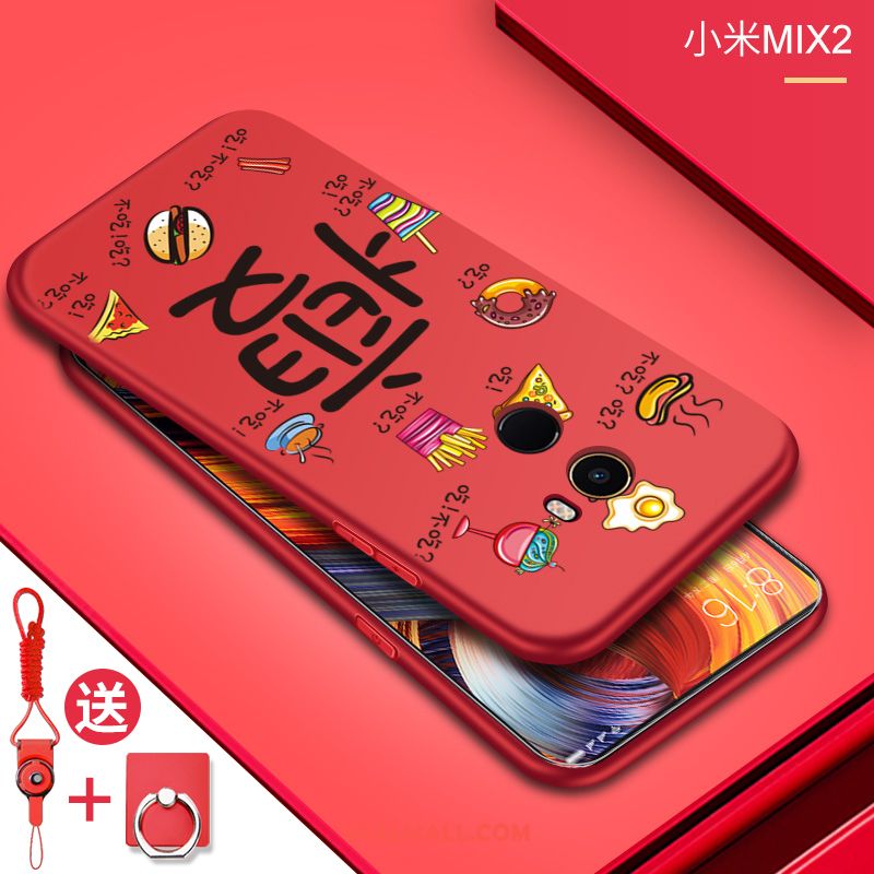 Xiaomi Mi Mix 2 Skal Ny Mjuk Skydd Mobil Telefon Nubuck Rea