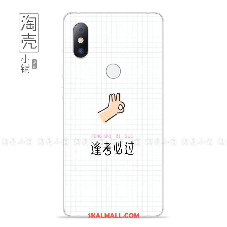Xiaomi Mi Mix 2s Skal Mobil Telefon Mjuk Vit Liten All Inclusive Billiga
