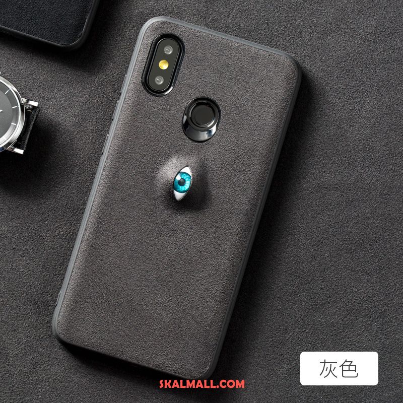 Xiaomi Mi Mix 3 Skal Skydd Äkta Läder All Inclusive Liten Blå Rea