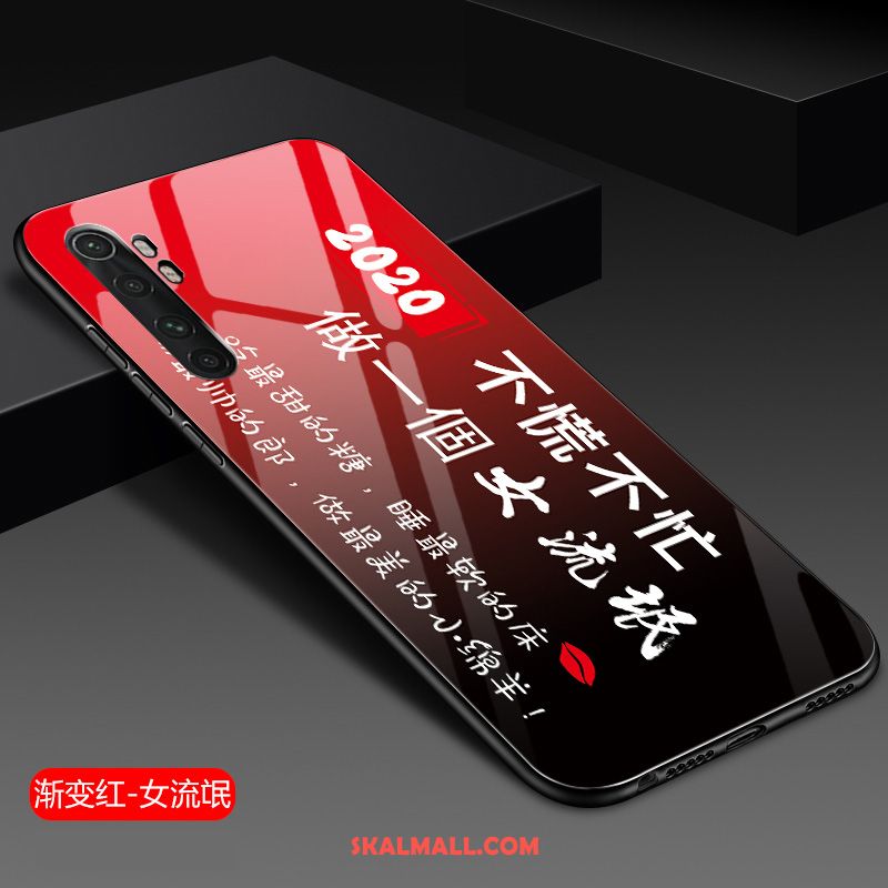 Xiaomi Mi Note 10 Lite Skal Skydd Mobil Telefon Glas Silikon Fallskydd Köpa