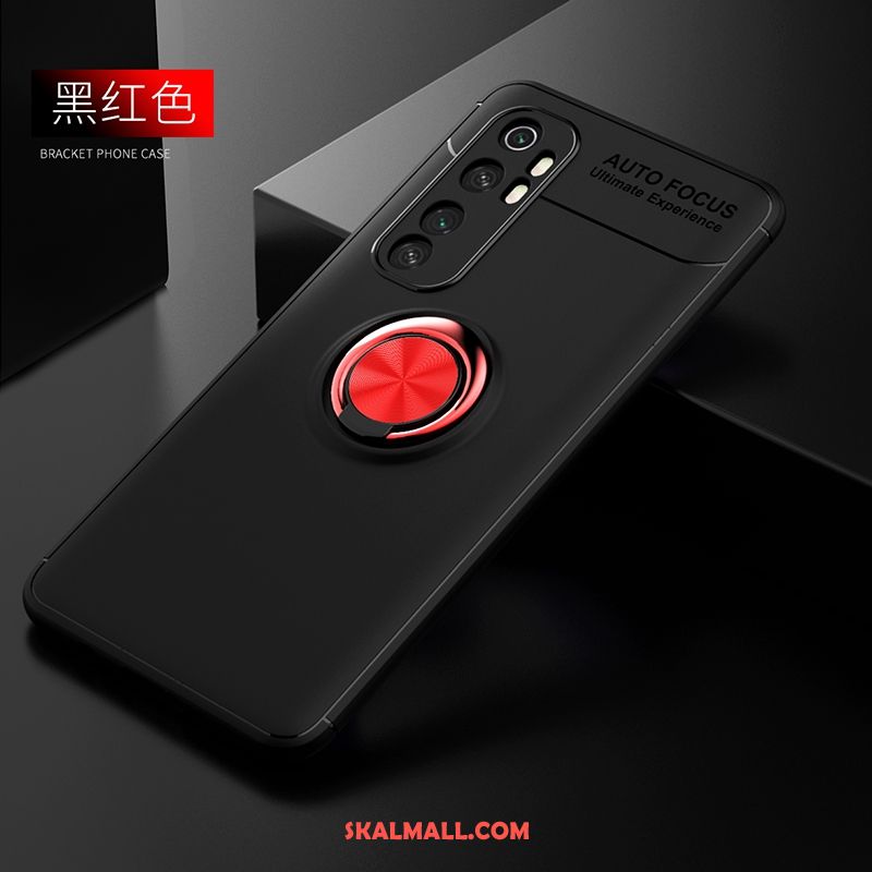 Xiaomi Mi Note 10 Lite Skal Support Nubuck Ring Fallskydd Mjuk På Nätet