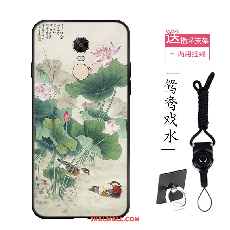 Xiaomi Redmi 5 Plus Skal Kreativa All Inclusive Handmålade Kinesisk Stil Mjuk Rea
