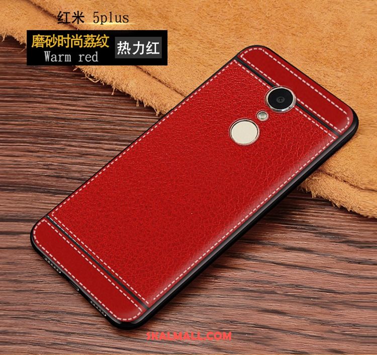 Xiaomi Redmi 5 Plus Skal Skydd Nubuck Liten Blå Mobil Telefon Billigt