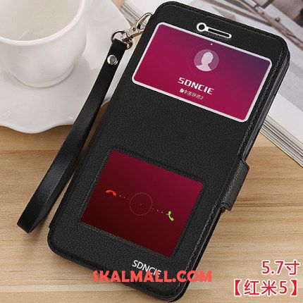 Xiaomi Redmi 5 Skal Skydd Fallskydd Röd Täcka Mobil Telefon Rea