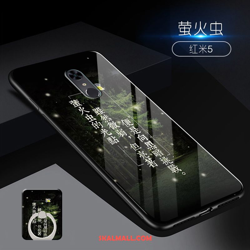 Xiaomi Redmi 5 Skal Svart Mobil Telefon Fallskydd Glas Trend Billiga