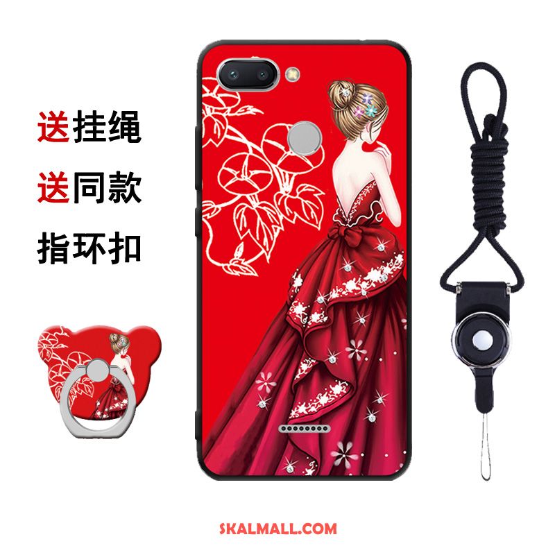 Xiaomi Redmi 6 Skal Mobil Telefon Kreativa Liten Tecknat Net Red Till Salu