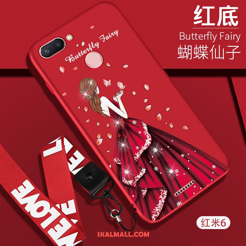 Xiaomi Redmi 6 Skal Svart Personlighet Kreativa All Inclusive Fallskydd Billiga