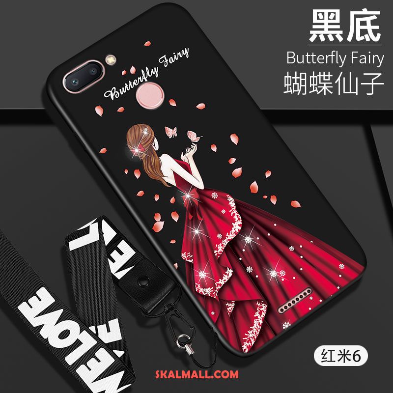 Xiaomi Redmi 6 Skal Svart Personlighet Kreativa All Inclusive Fallskydd Billiga