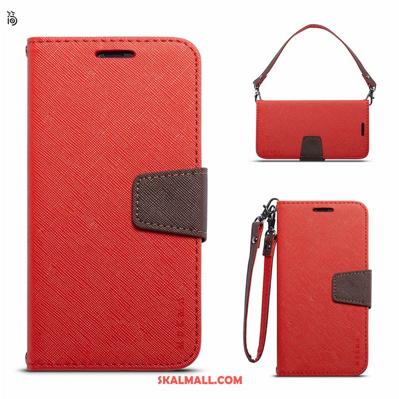 Xiaomi Redmi 6a Skal Mjuk Täcka Business Läderfodral Plånbok Till Salu