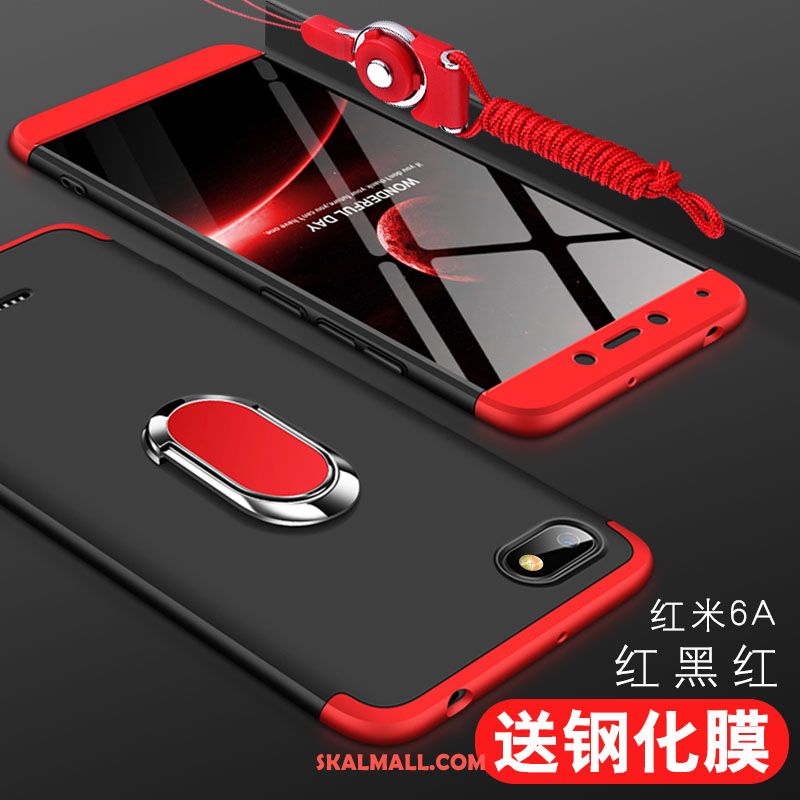 Xiaomi Redmi 6a Skal Nubuck Kreativa Röd Personlighet Hård Billiga