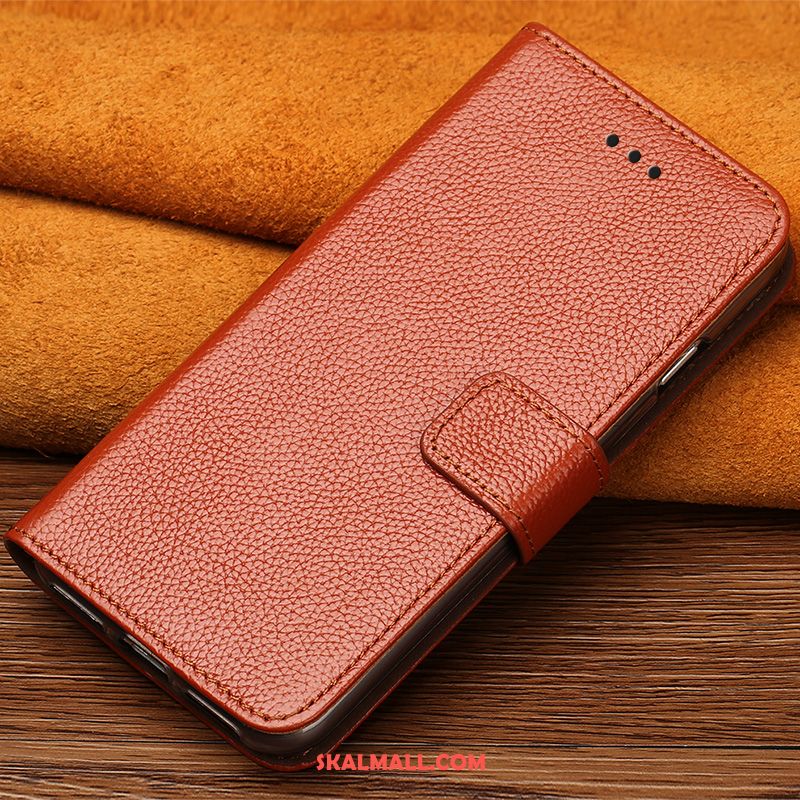 Xiaomi Redmi 6a Skal Plånbok Läderfodral Clamshell Trend Varumärke Rosa Billiga