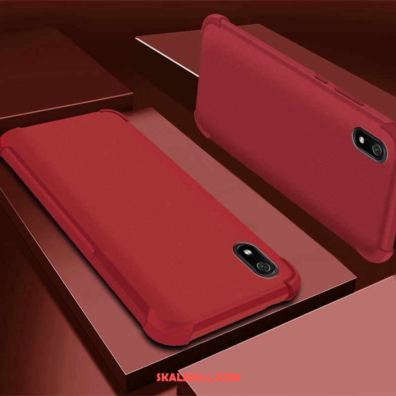 Xiaomi Redmi 7a Skal Fallskydd Purpur Nubuck Silikon Hängsmycken Till Salu