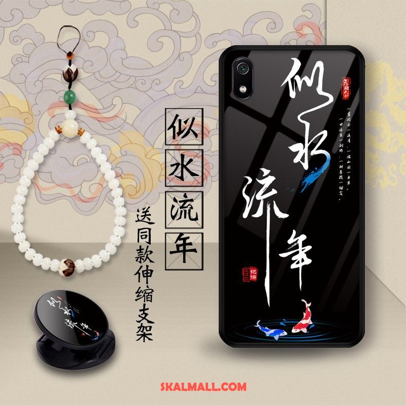 Xiaomi Redmi 7a Skal Glas Röd Gul Kinesisk Stil Mobil Telefon Till Salu