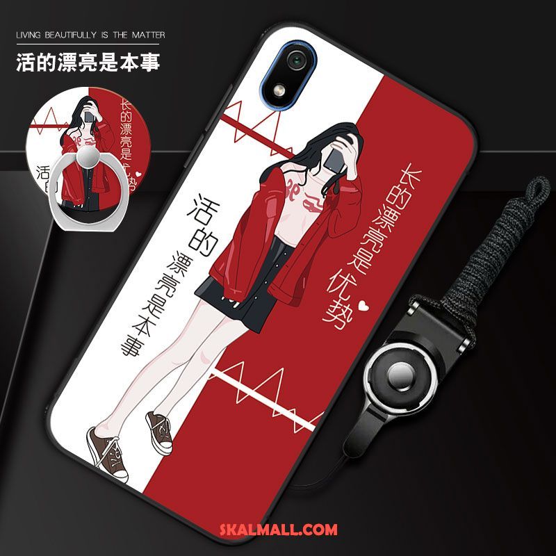 Xiaomi Redmi 7a Skal Hängsmycken Fallskydd Mobil Telefon Trend Grön Rea
