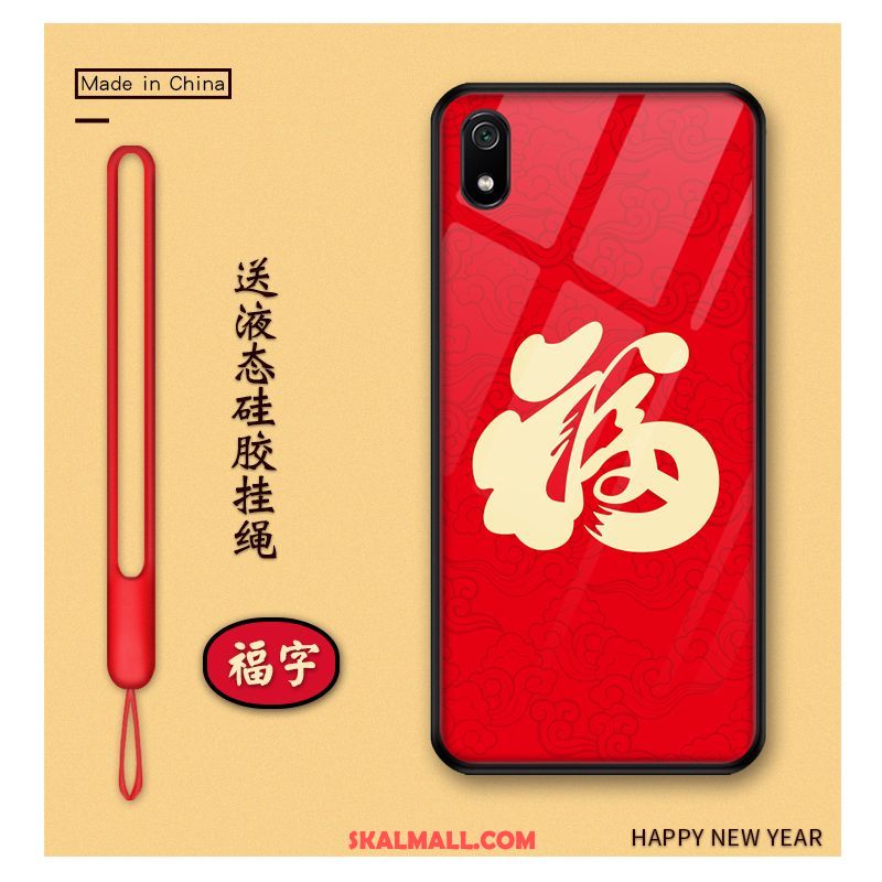 Xiaomi Redmi 7a Skal Kinesisk Stil Ny Rikedom Glas Mobil Telefon Online