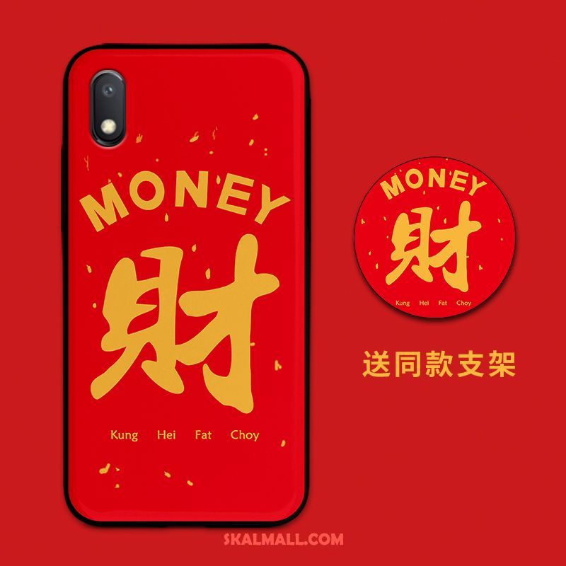 Xiaomi Redmi 7a Skal Röd Vacker Rikedom Fallskydd Par Fodral Billig