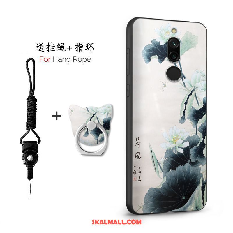 Xiaomi Redmi 8 Skal Fallskydd Nubuck Hängsmycken Liten Mobil Telefon Rea