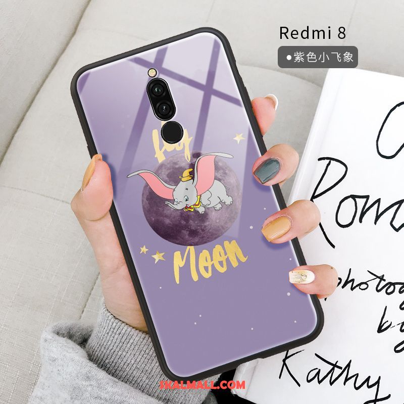 Xiaomi Redmi 8 Skal Personlighet Glas Hängsmycken Support Liten Rea