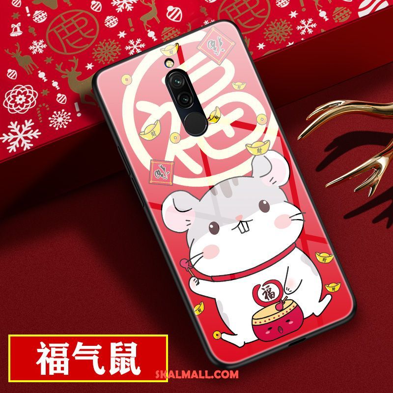 Xiaomi Redmi 8 Skal Personlighet Kreativa Hård Röd Mobil Telefon Billigt