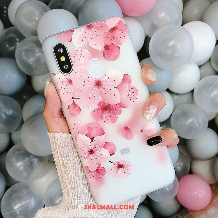 Xiaomi Redmi Note 5 Skal Kyla Nubuck Fallskydd Kinesisk Stil Rosa På Rea