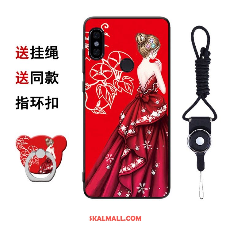 Xiaomi Redmi Note 5 Skal Personlighet Skydd Röd Grön Mobil Telefon Billig