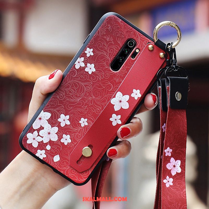 Xiaomi Redmi Note 8 Pro Skal Röd Vit Skydd Mobil Telefon Hängsmycken Till Salu