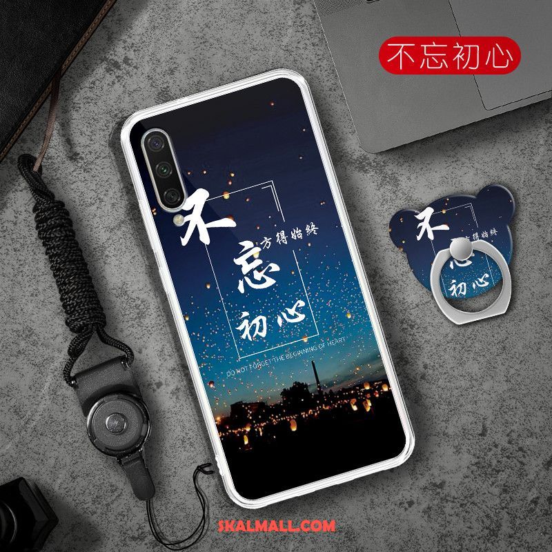 Xiaomi Redmi Note 8t Skal Skydd Liten Blå Transparent Mjuk Butik