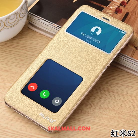 Xiaomi Redmi S2 Skal Clamshell Liten Mobil Telefon Fallskydd Grön Billigt