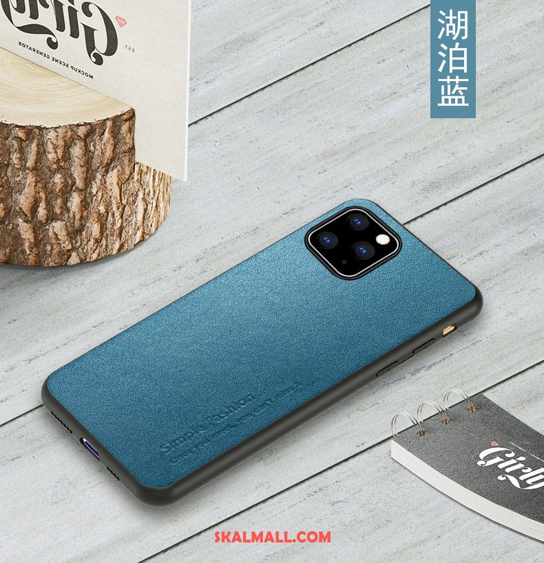 iPhone 11 Pro Skal Mobil Telefon Business Blå Ny Läderfodral Till Salu