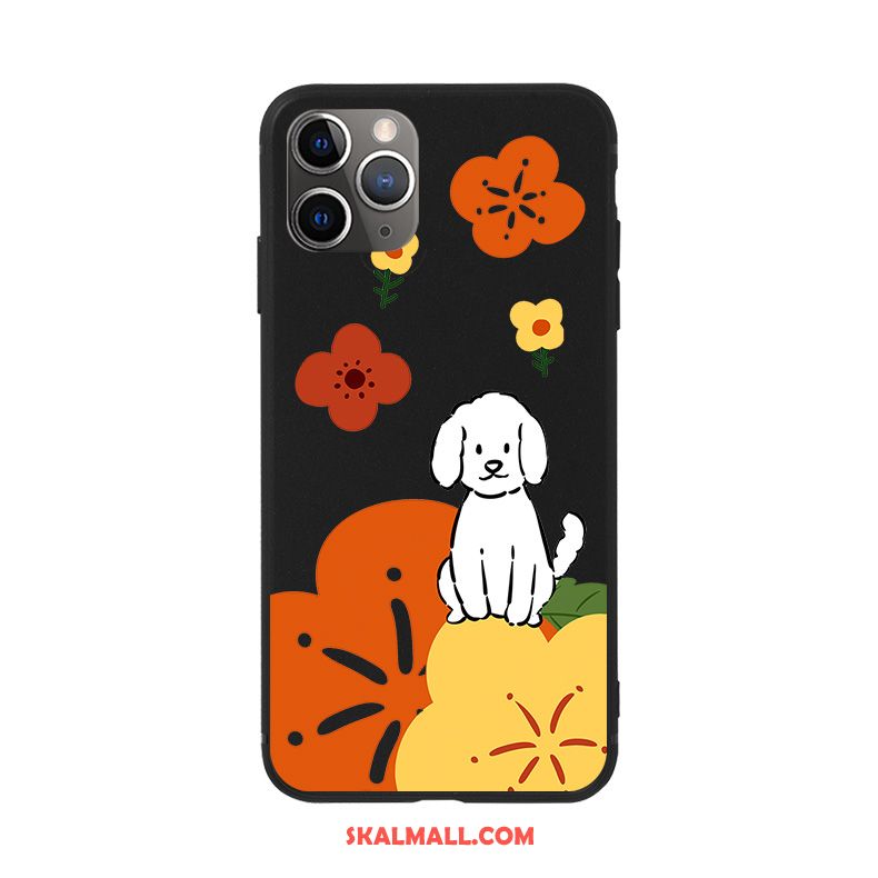 iPhone 11 Pro Skal Röd Skydd Katt Blommor Par Köpa