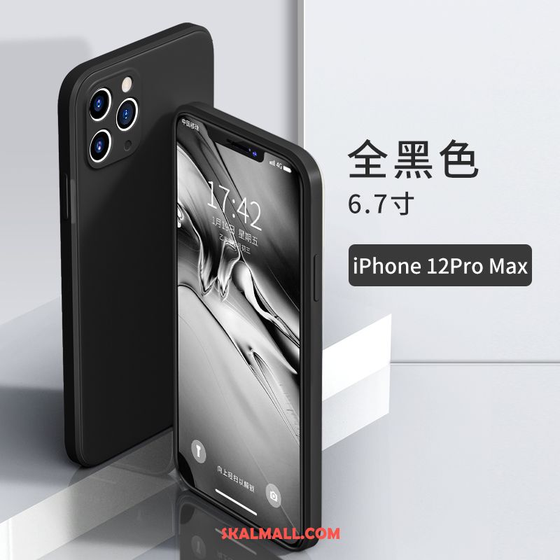 iPhone 12 Pro Max Skal Mjuk Mobil Telefon Silikon All Inclusive Personlighet Rea
