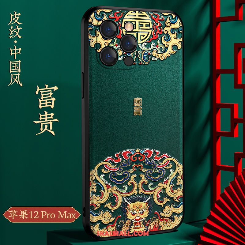 iPhone 12 Pro Max Skal Ny All Inclusive Kreativa Personlighet Kinesisk Stil Butik