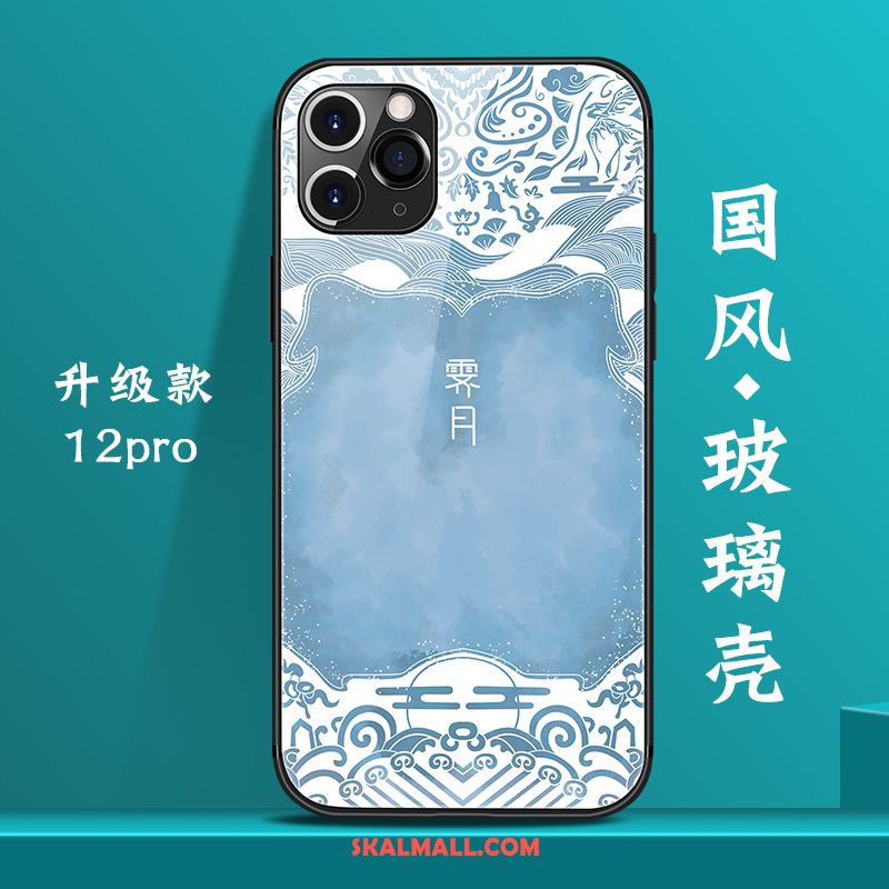 iPhone 12 Pro Skal Glas Kreativa Trend Trend Varumärke Kinesisk Stil Butik