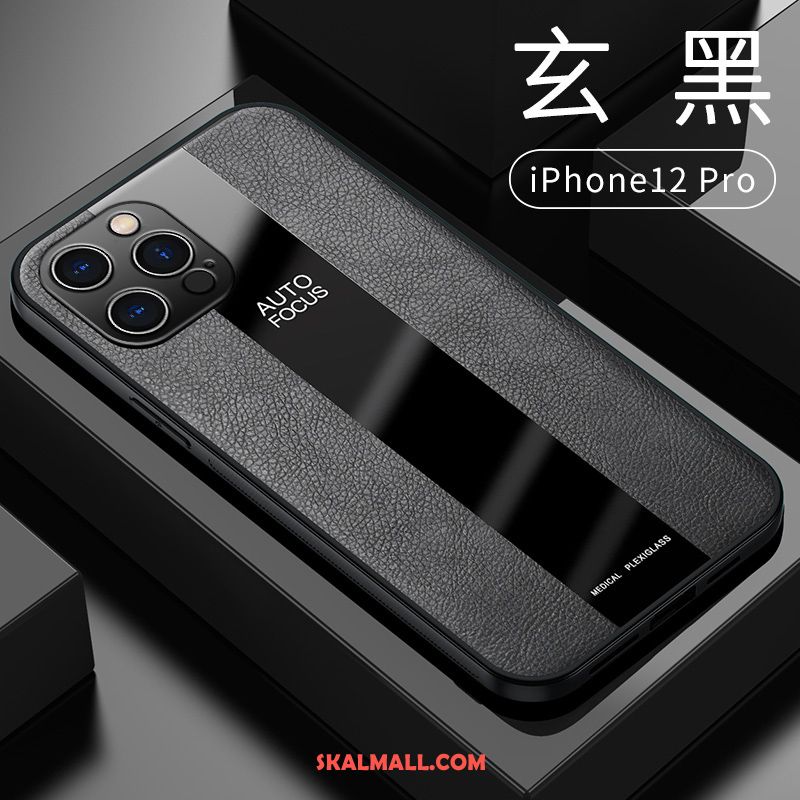 iPhone 12 Pro Skal Magnetic Läderfodral Ny Skydd Slim Fodral På Nätet