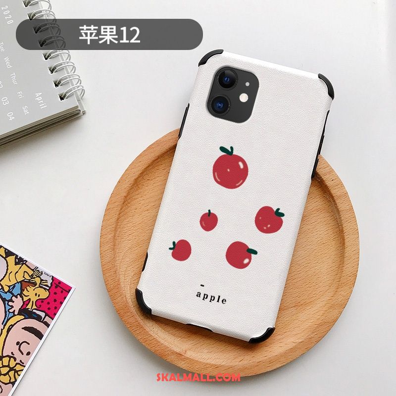 iPhone 12 Skal Mönster Net Red Citron Mode Läderfodral Fodral Rabatt