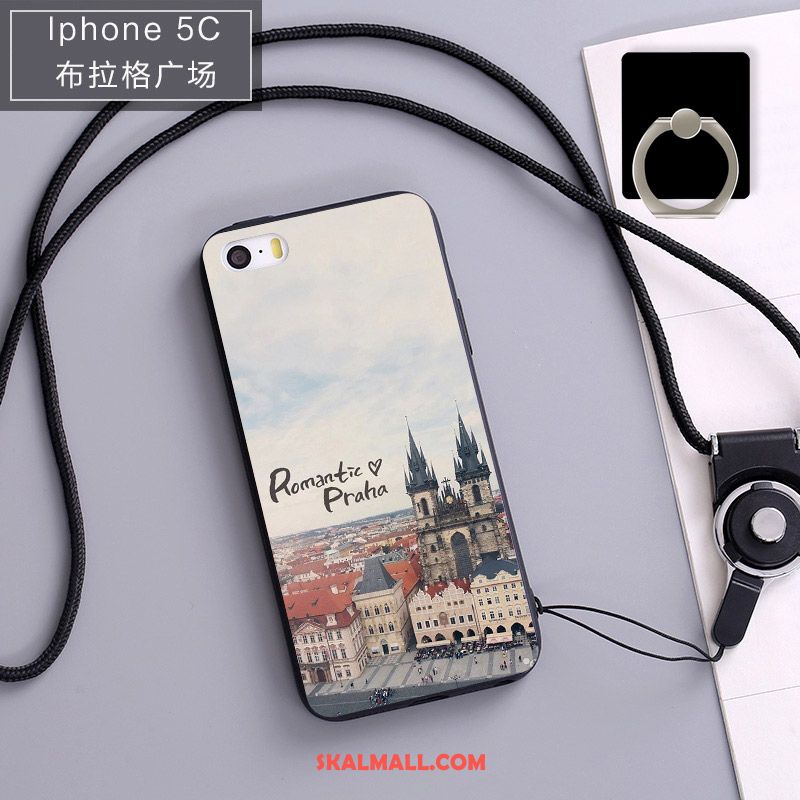 iPhone 5c Skal Mjuk Mobil Telefon Silikon Fallskydd Rosa Till Salu