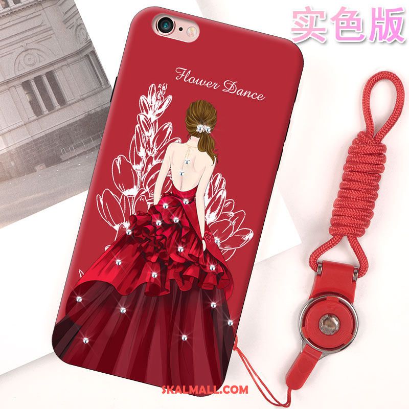 iPhone 6 / 6s Plus Skal Mjuk Ny Personlighet Röd Mobil Telefon Köpa