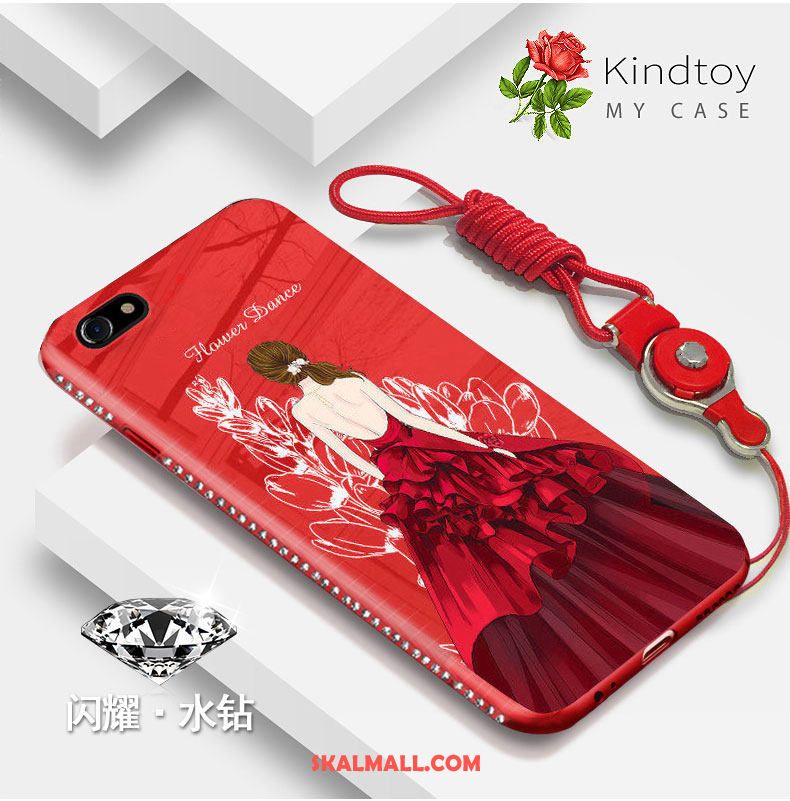 iPhone 6 / 6s Plus Skal Mjuk Ny Personlighet Röd Mobil Telefon Köpa