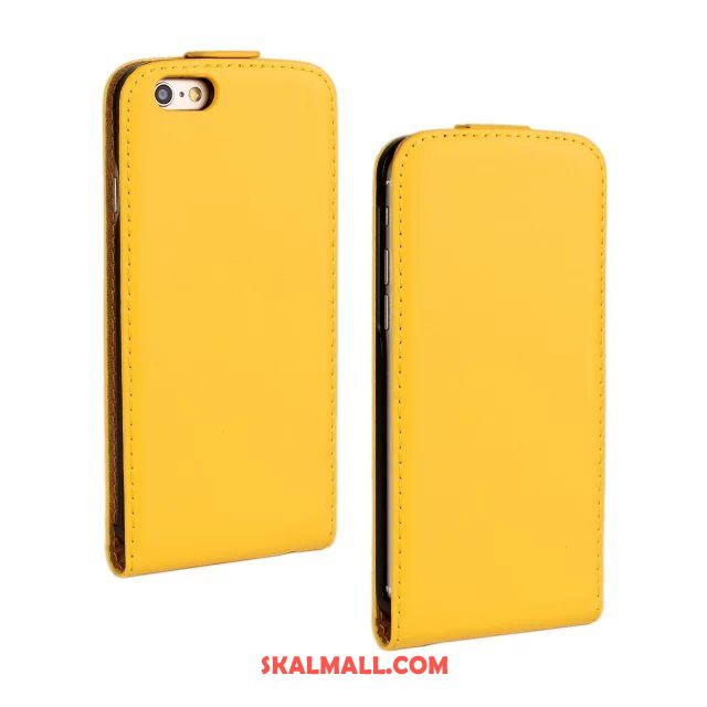iPhone 6 / 6s Plus Skal Solid Färg Läderfodral Skydd Äkta Läder Täcka Till Salu