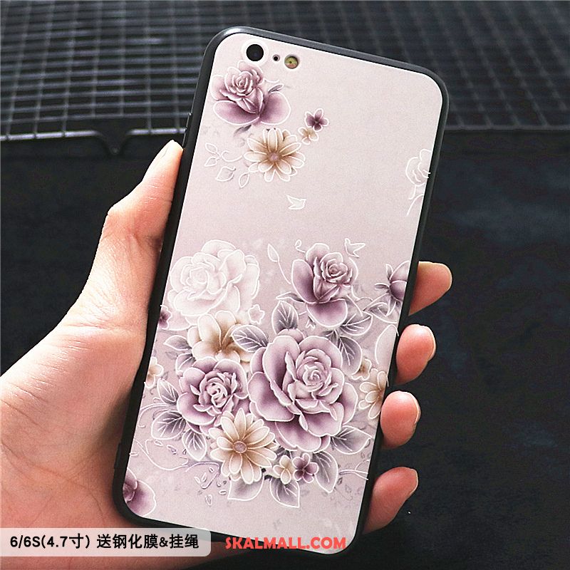 iPhone 6 / 6s Skal Nubuck Kinesisk Stil Silikon Mjuk Lättnad Billigt