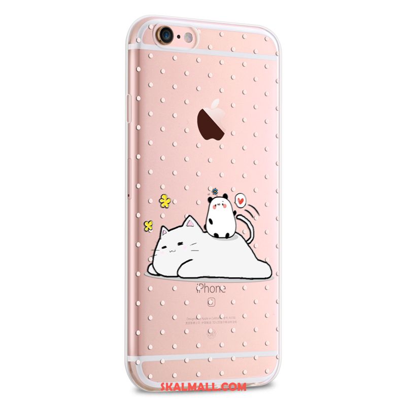 iPhone 6 / 6s Skal Pu Ny Fallskydd All Inclusive Rosa Billigt