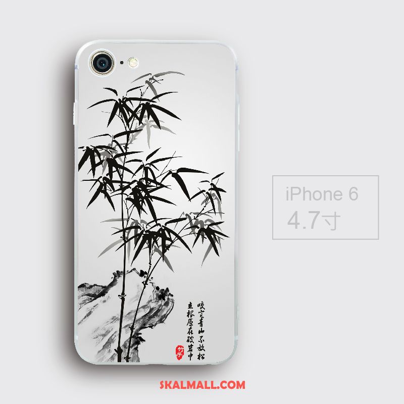 iPhone 6 / 6s Skal Trend Blå Kinesisk Stil Mjuk Silikon Rabatt