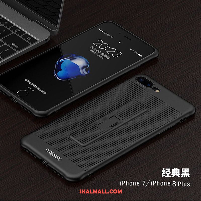 iPhone 7 Plus Skal Support Blå Mobil Telefon Par Silikon Fodral Billigt