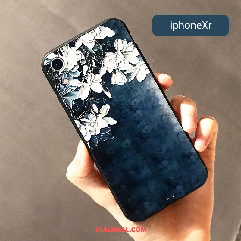 iPhone Xr Skal Konst All Inclusive Retro Grön Blommor Fodral På Nätet