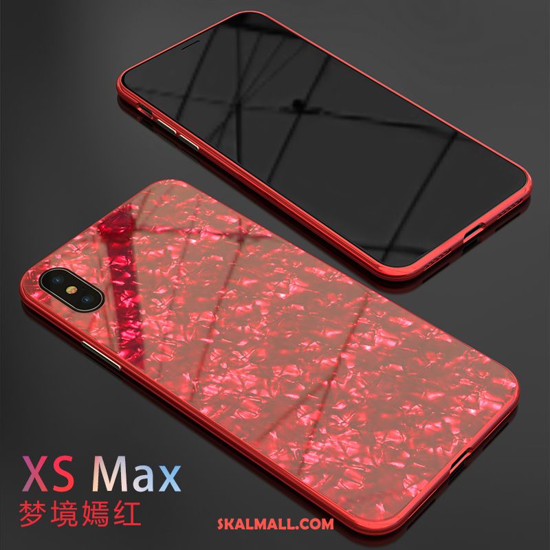 iPhone Xs Max Skal Net Red Trend Varumärke Mobil Telefon Hemming Personlighet Rea