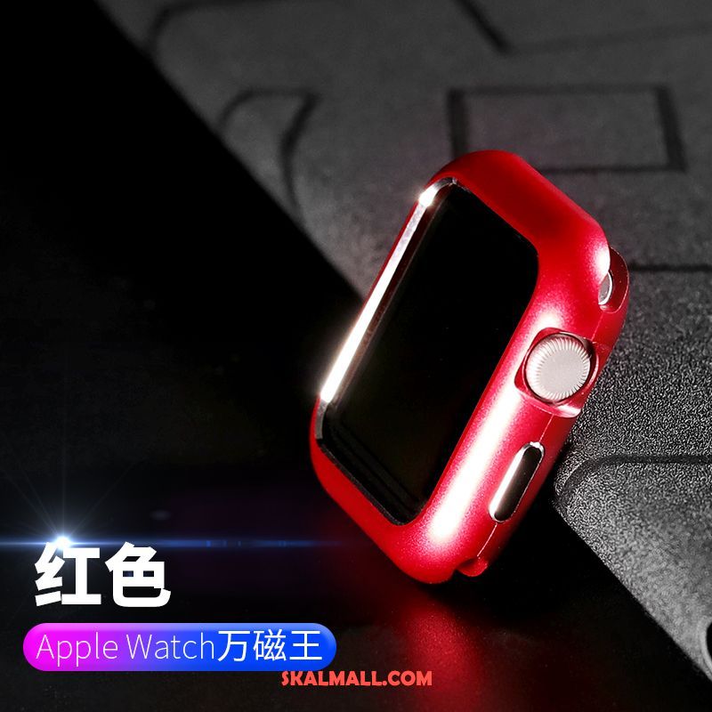 Apple Watch Series 2 Skal Fallskydd Metall Röd Plating All Inclusive Online