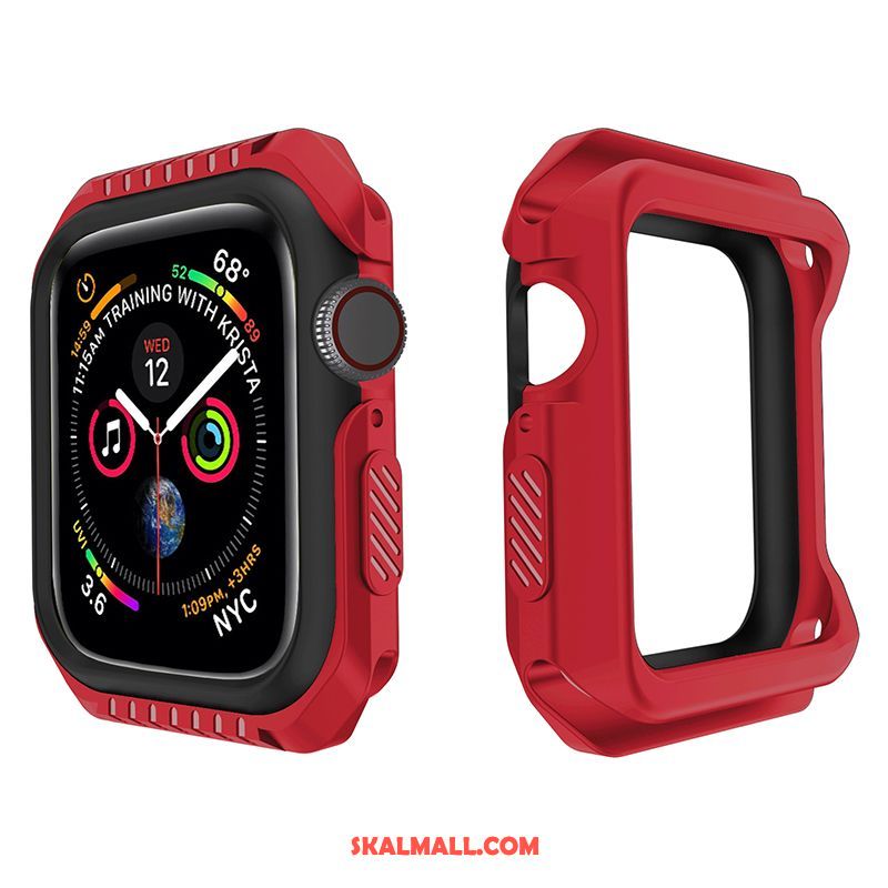 Apple Watch Series 4 Skal Sport Frame Tillbehör Bicolor Silikon Rabatt
