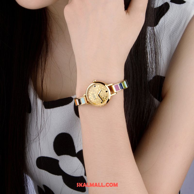 Armbandsur Dam Kvinna Kvartsur Armband Trend Varumärken Billig